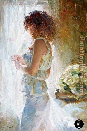 WAITING FOR LOVE painting - Garmash WAITING FOR LOVE art painting